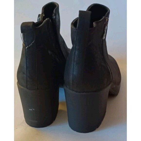 Parker & Sky Chunky Boots  Women’s Size 10M Black High Heel Goth Grunge Y2K - Picture 9 of 11